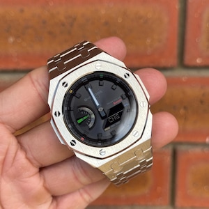 Casio G-shock GA-2100 Custom Mod – Premium Stainless Steel Case