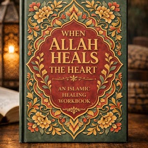 Islamic Healing Workbook | Quran Hadith Reflections for Anxiety Tawakkul (Digital Download)