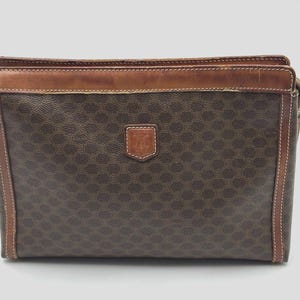 Vintage Celine Macadam Clutch - Etsy