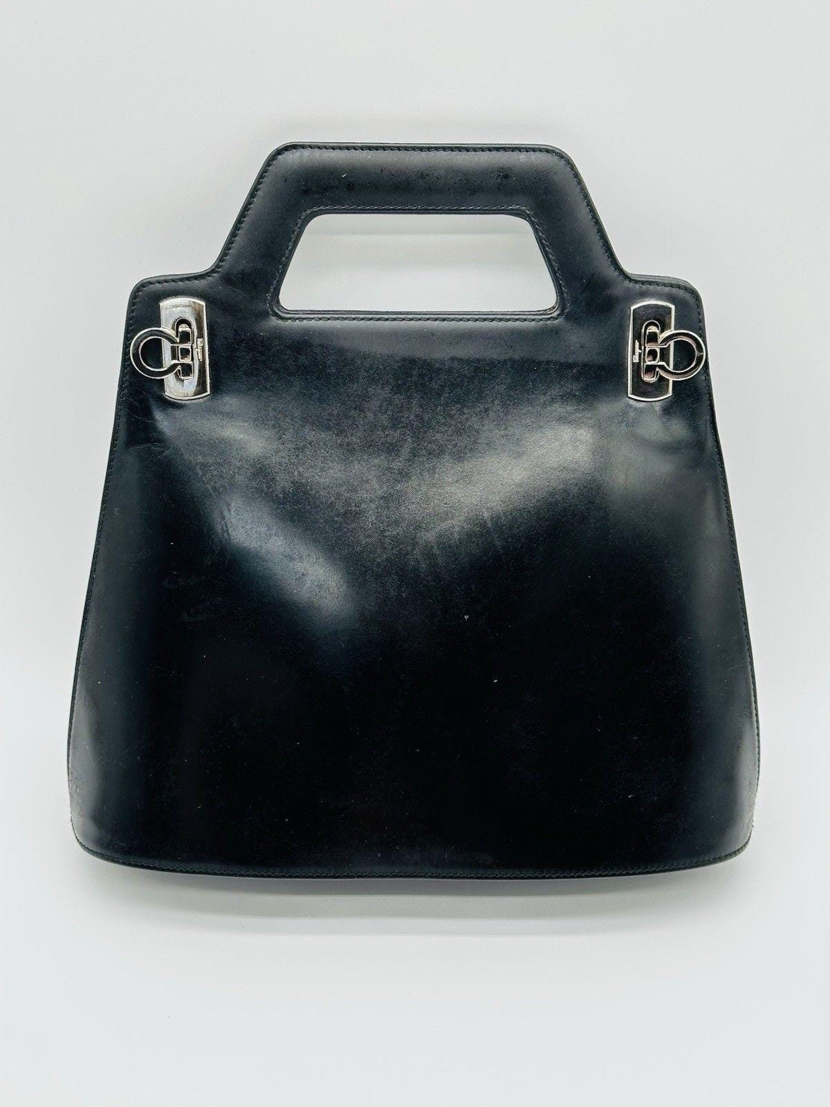Salvatore Ferragamo Gancini Purse Vintage - Etsy