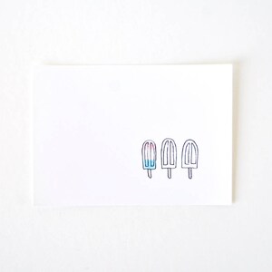 Small Popsicle Art Print - Cute Summer Rocket Popsicle - POP-sicle