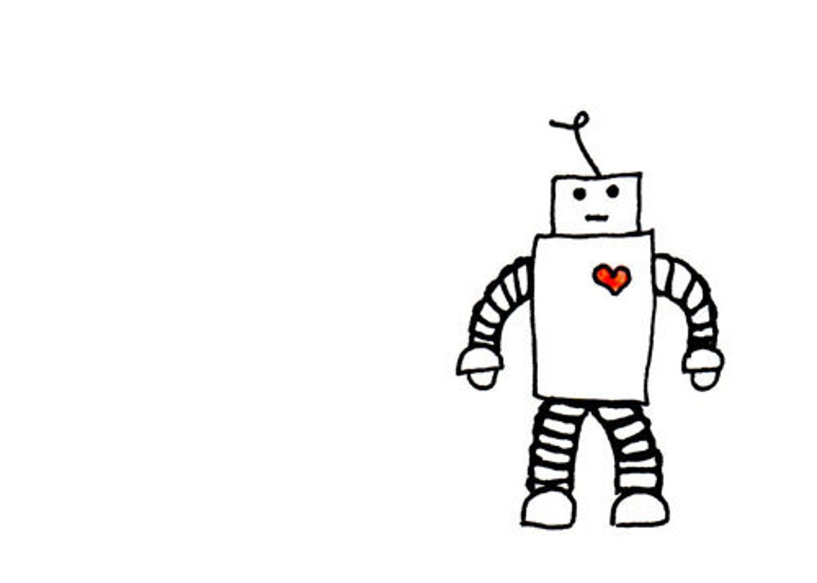 Whimsical Robot Drawing Cute Nursery Art Print Yours - Etsy