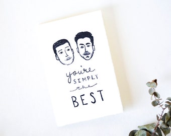 Greeting Card - You're Simply the Best - As Seen in Best Wishes, Warmest Regards: The Story of Schitt's Creek