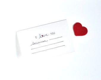 Love You Because - Interactive Valentine