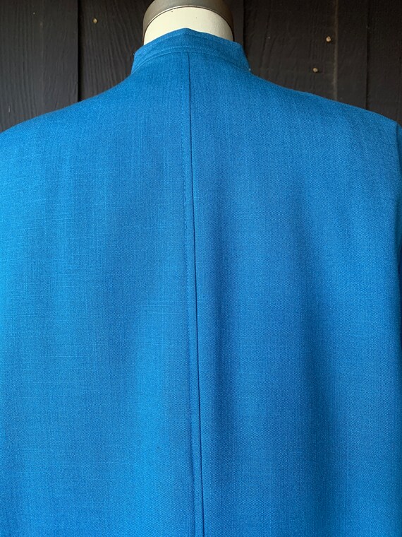 Sky Blue Lab Coat Dress | Jones Wear | Classic 19… - image 5