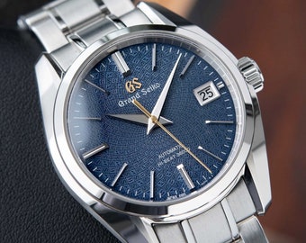 Grand Seiko Calibre 9S z okazji 20. rocznicy edycji limitowanej Hi-Beat w kolorze niebieskim