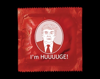 I'm Huuuge Parody SVG PNG | Funny Political Satire Design | Meme Quote SVG | Cricut Silhouette Cut File | Instant Download