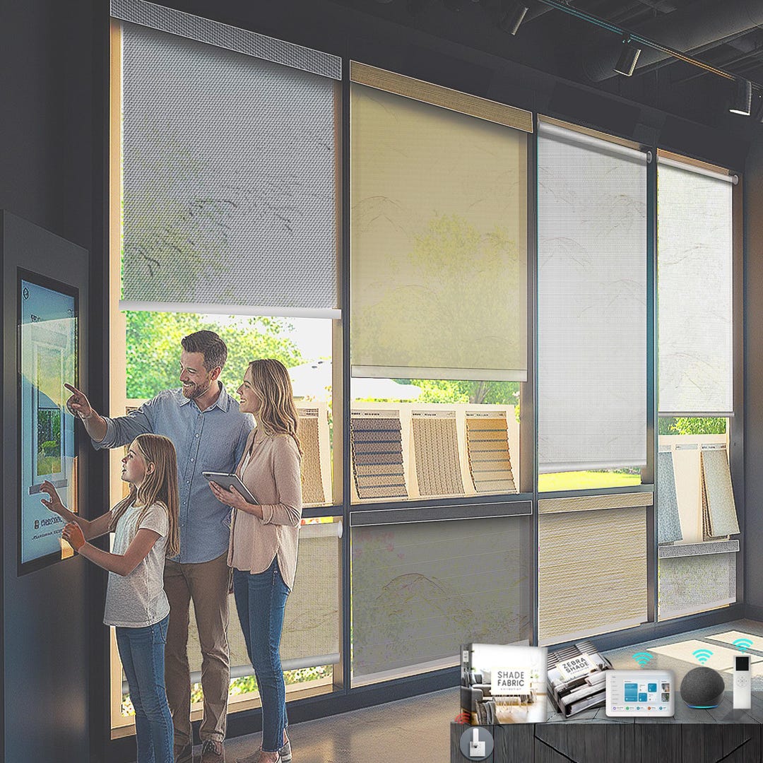 Snapshot of Solar Screen Roller Shades For Scandinavian Penthouse Apartments