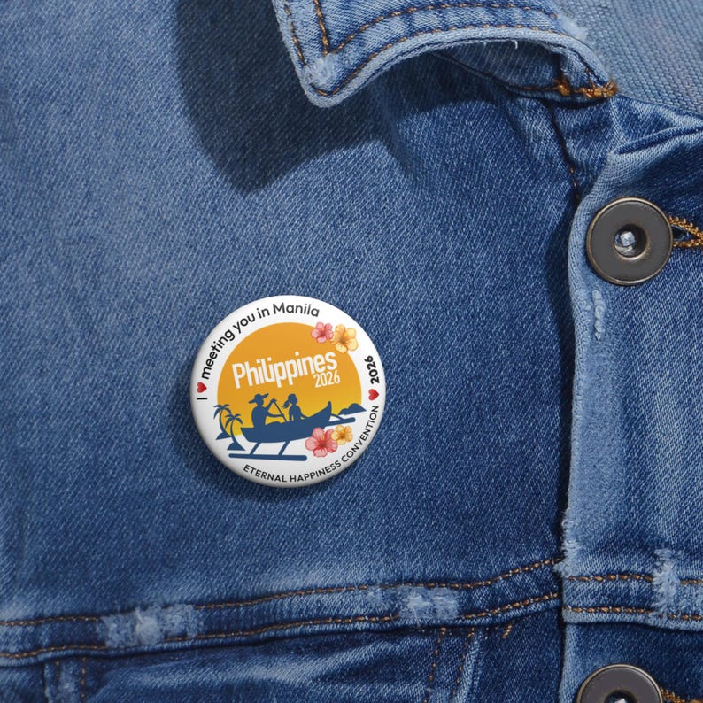 Manila Button Pin Manila JW International Convention 2026 Button Pin | Jw.org Pins ...