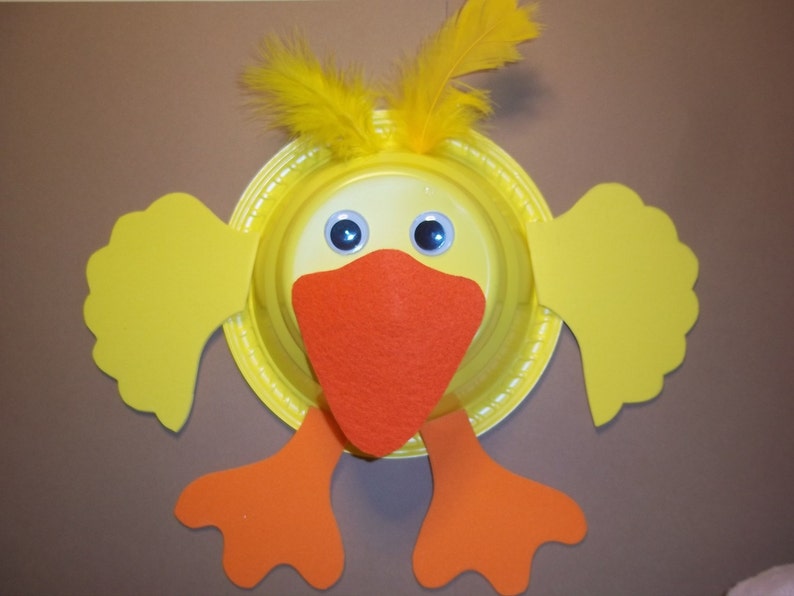 D is for DUCK craft | Etsy