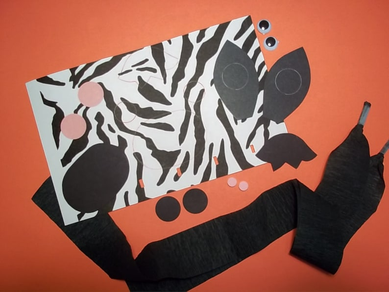 Z is for ZEBRA WINDSOCK craft kit