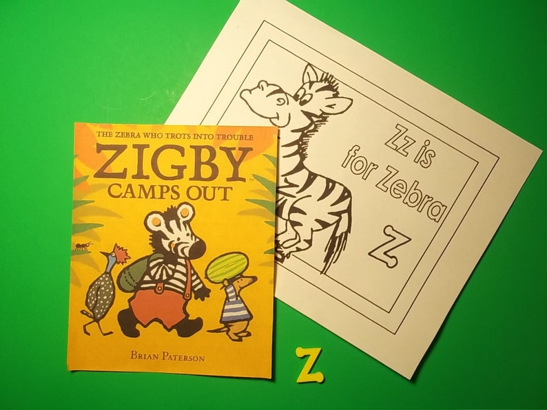 Z is for ZEBRA WINDSOCK craft kit