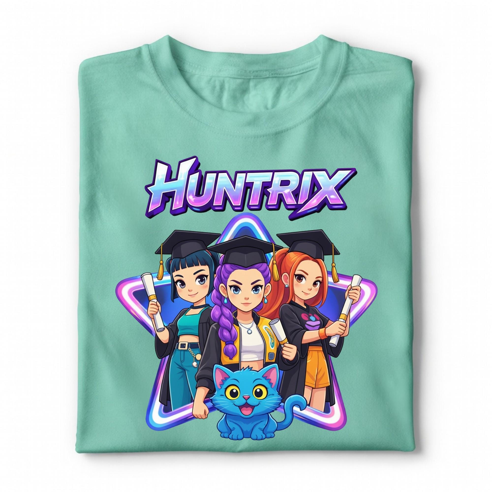 Huntrix Graduation Cap Huntrix Graduation Clipart PNG Bundle, Kpop Demon Hunter Clipart, Mira ...