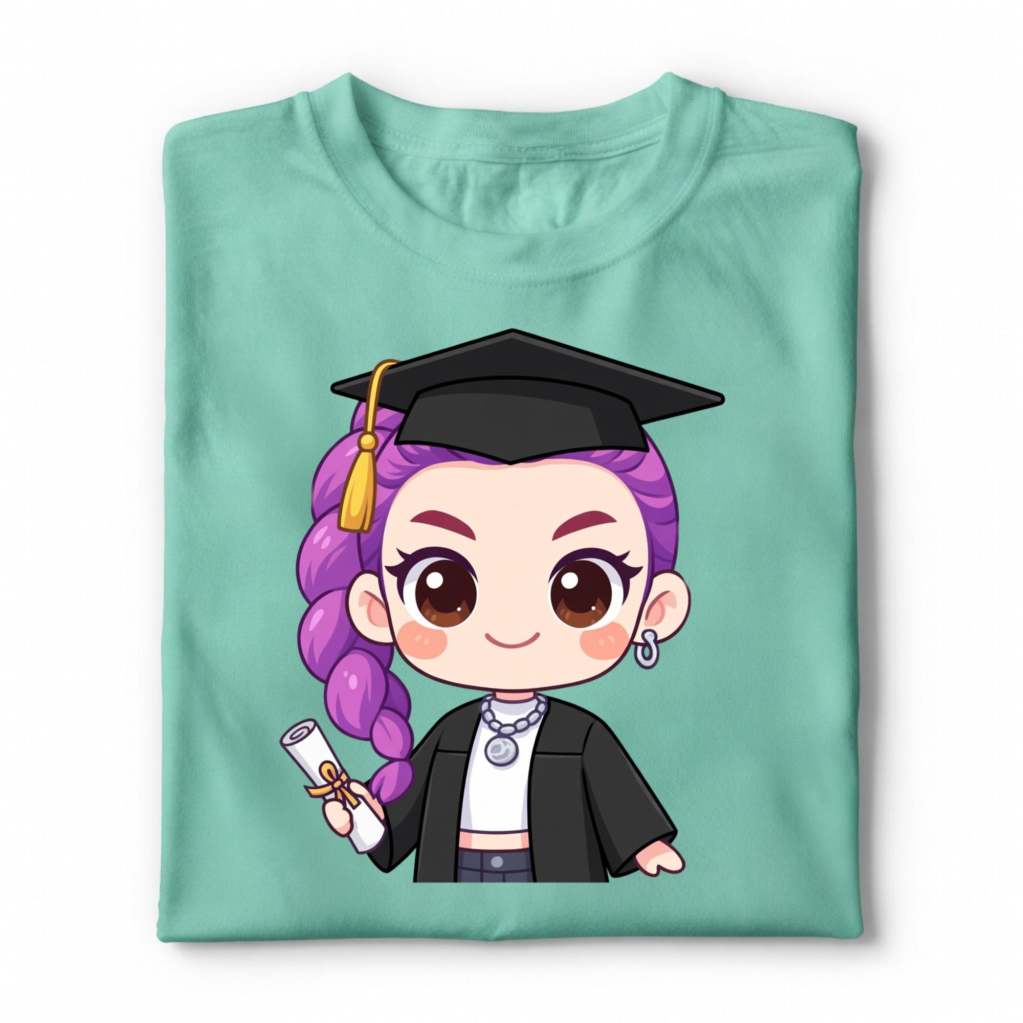 Huntrix Graduation Cap Huntrix Graduation Clipart PNG Bundle, Kpop Demon Hunter Clipart, Mira ...