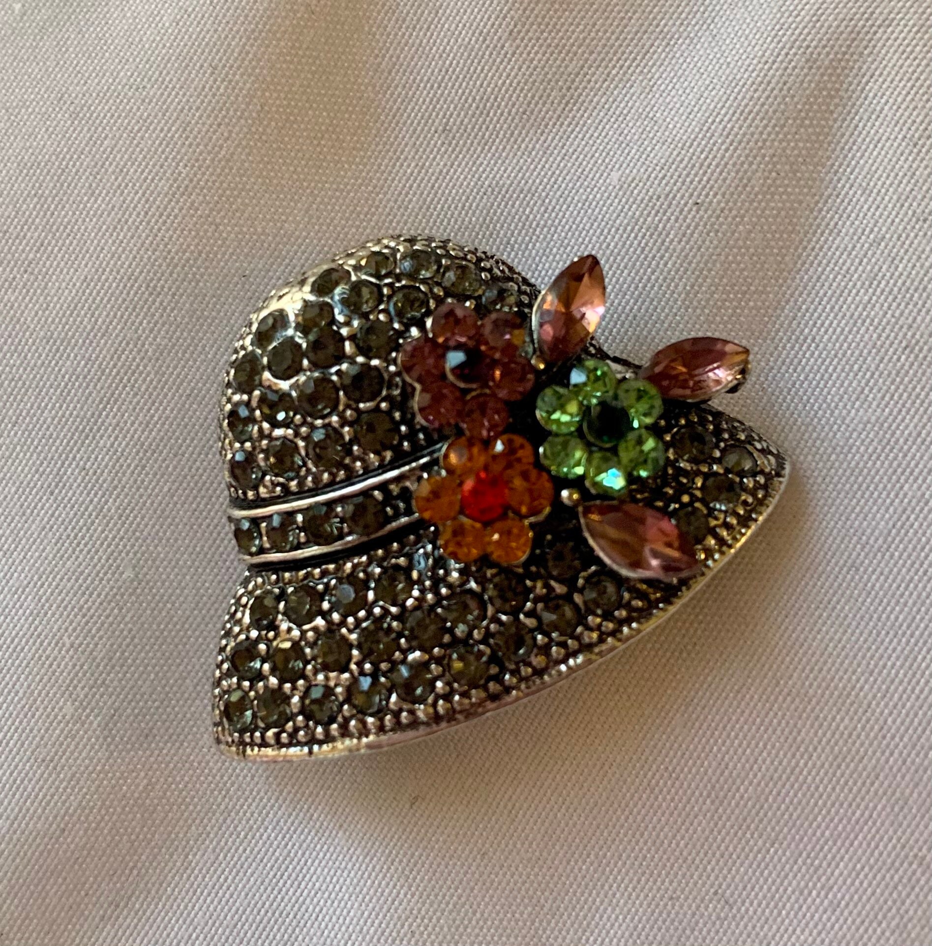 Hat Brooch 1 1/4 x 1 to Accessorize a Hat Outfit Purse Etsy