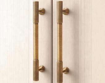 Brass Cupboard Pull: Bathroom Cabinet Handles, Drawer Pull Knobs