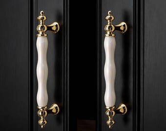 Tiradores de cerámica para armario, pomos coloridos, tiradores para cajones de guardería