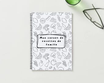 Printable PDF Recipe Book – Stylish Kitchen Organizer – Digital Meal Planner – Family Recipe Book