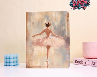 Custom Dancing Ballet Girl Pattern Protective Cover for iPad- Handmade