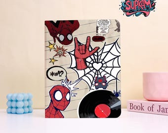 Custom Cool Stickers Pattern Protective Cover for iPad- Handmade