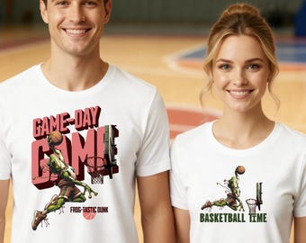 Basketball DTF Transfer Ready to Press |Game Day Iron On Decal |Basketball Mom & Player Shirt Design | DIY Heat Transfer | Sports Team Patch