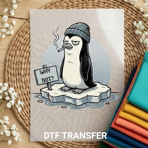 penguin smoking a cigarette Smoking Penguin