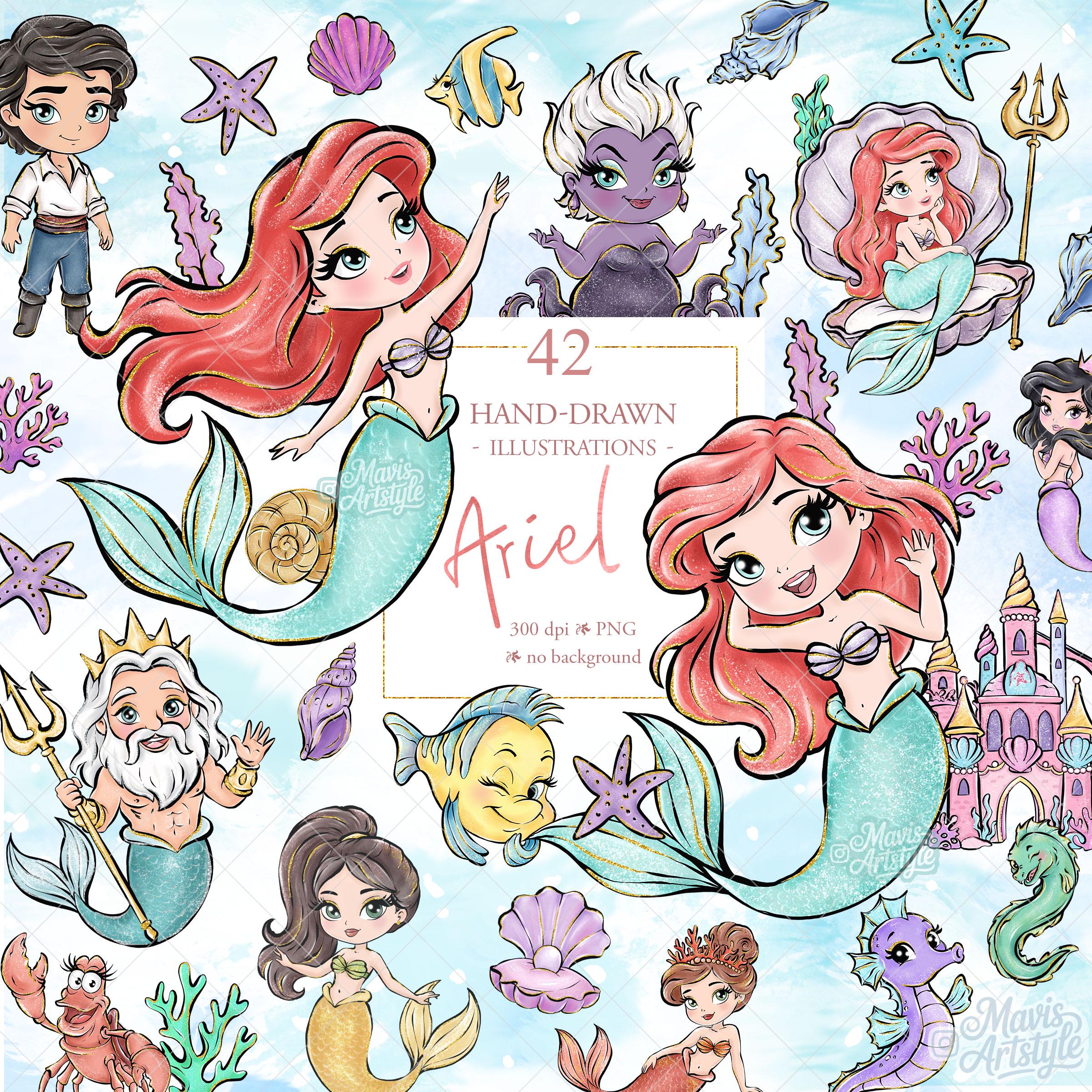 Triton ariel - Etsy 日本