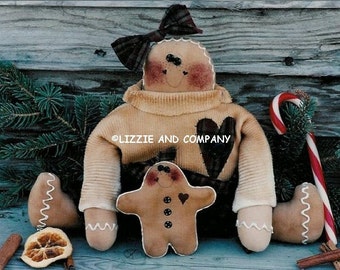 Lebkuchen Puppe Muster, Lebkuchen Muster, Lebkuchen Stitchery, Weihnachten Lebkuchen, Zucker & Gewürze, PDF Digital Download