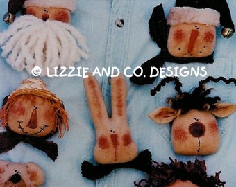 Weihnachten Stitchery Pins Muster, Stitchery Christmas Pattern, Holiday Stitchery Pattern, Holiday Jahreszeiten Pins, digitaler PDF Download