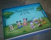 Personalized Keepsake Box Character Design Made PER Order NOT ready to ship