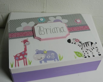 Keepsake Box/Personalized/Animals/Made PER Order NOT ready to ship