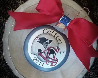 Personalized Ornaments/School Design/Team Sports/size Medium Disc/Made PER Order NOT ready to ship