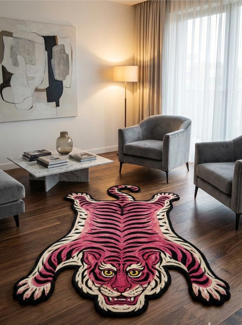 Tiger Skin Carpet - Etsy