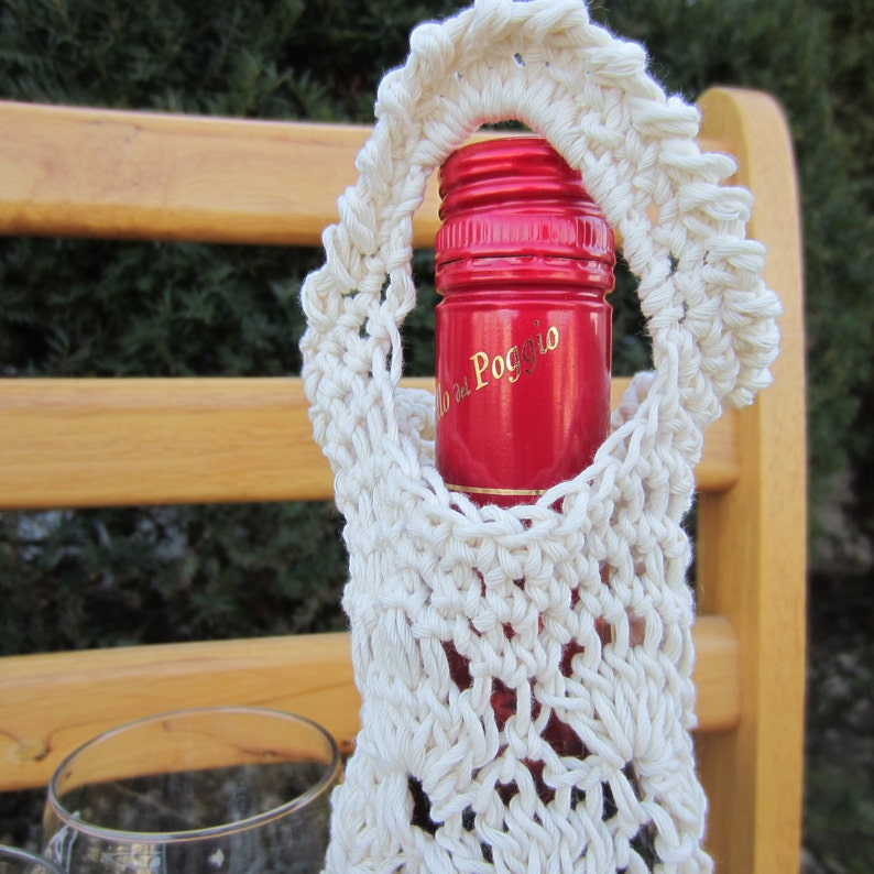 PDF Pattern Crochet Lace Shell Wine Bag, Tote, Cozy Etsy