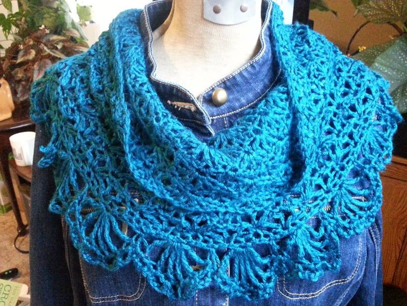 Open Shell Crochet Cowl PDF Pattern - Etsy