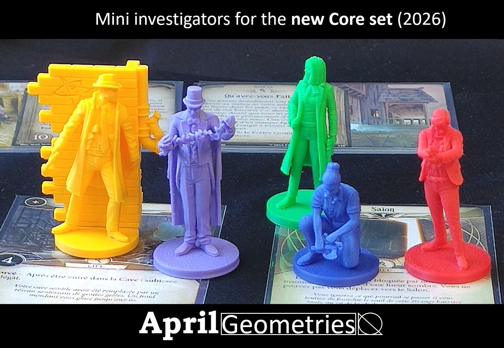 Mini Investigadores para Arkham Horror: Set básico (nueva versión 2026 ...