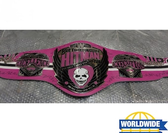 Bret Hart Cup Replica Gürtel - Hitman Inspiriert, Custom Wrestling Sammlerstück