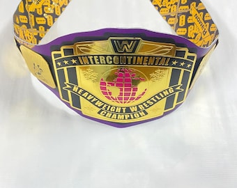 Nuevo cinturón de campeonato intercontinental réplica personalizado