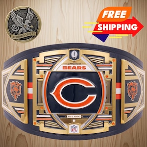 Chicago Bears Belt - Etsy