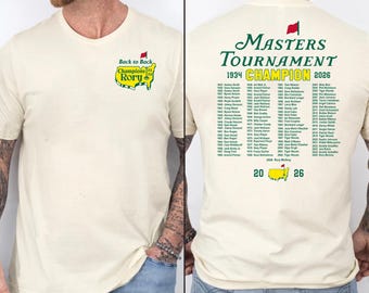 Rory McIlroy Back to Back Champion Shirt, Golf Champion Tee, Golf Fan T-Shirt, Golf Lover Gift, Tournament Winner Shirt