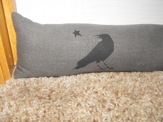 Door Draft Door Draft Stopper Case Charcoal Gray Custom Length Etsy