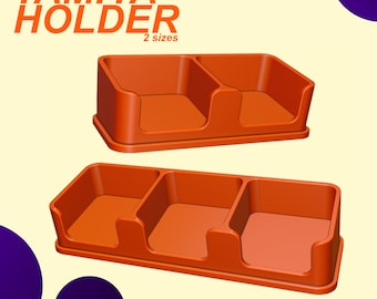 STL - Sleek anti-tip Tamiya Bottle Holder - 2 Sizes