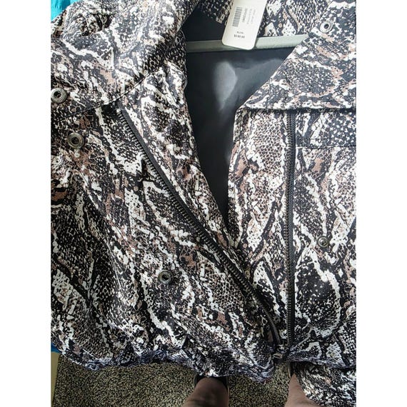 Soft Surroundings Viper Python Print Jacket VTG W… - image 6