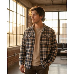 Patagonia Flannel Shirt Mens - Etsy