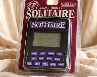 Classic Game Collection 2004 Handheld Electronic Solitaire Game NEW Untested