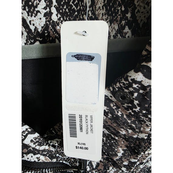 Soft Surroundings Viper Python Print Jacket VTG W… - image 9