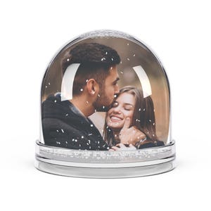 カスタムフォトスノードーム、パーソナライズされたガラススノードーム、写真ギフト、カスタム写真スノードーム、ユニークな記念品、クリスマスデコレーション