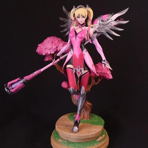 Mercy Overwatch Toy - Etsy Mercy Overwatch Toy - Etsy