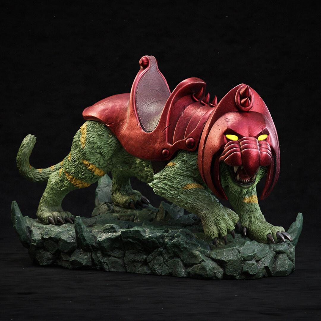 He Man Tiger Toy - Etsy