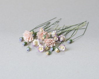 4-18  mm / 35   Mixed  Paper  flowers